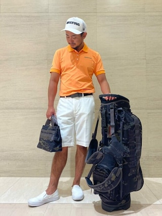 BRIEFING ブリーフィング　ポロシャツ　メンズ　S BRIEFINGGOLF - ブリーフィングゴルフ メンズウェア【ポロシャツ