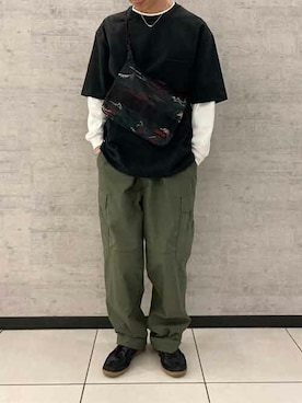 「ホワイトマウンテニアリング」｜briefingecさん（メンズ・170cm）の春コーディネート