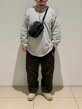 「2WAYﾊﾞｯｸﾞ」｜briefingecさん（メンズ・156cm）の夏コーディネート