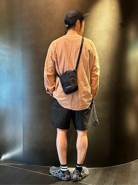 「BRIEFING（ブリーフィング）のアイテム」を使った、briefingecさん（メンズ・172cm）の夏コーディネート