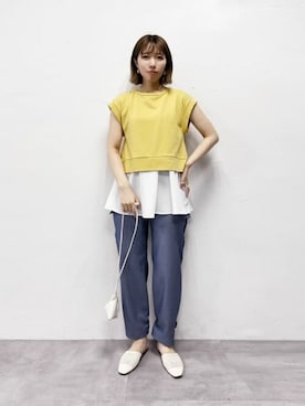 「VICKY（ビッキー）のアイテム」を使った、VICKYさん（レディース・169cm）の夏コーディネート