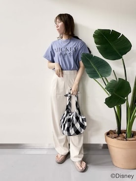 「VICKY（ビッキー）のアイテム」を使った、VICKYさん（レディース・169cm）の夏コーディネート