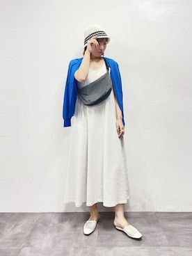 「VICKY（ビッキー）のアイテム」を使った、VICKYさん（レディース・169cm）の夏コーディネート