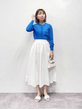 「VICKY（ビッキー）のアイテム」を使った、VICKYさん（レディース・169cm）の夏コーディネート