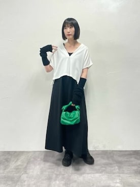 「VICKY（ビッキー）のアイテム」を使った、VICKYさん（レディース・164cm）の夏コーディネート