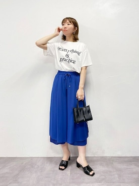 「VICKY（ビッキー）のアイテム」を使った、VICKYさん（レディース・169cm）の夏コーディネート