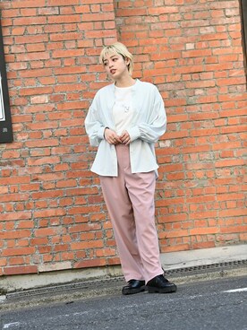 マックハウスZOZOスタイリスト レディースさん(レディース・163cm)の春コーディネート