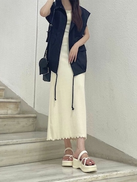 INGNI（イング）さん（レディース・159cm）の夏コーディネート