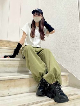 INGNI（イング）さん（レディース・159cm）の夏コーディネート