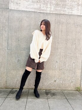 INGNI（イング）さん（レディース・154cm）の秋コーディネート