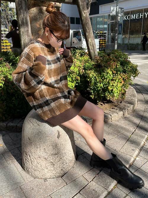 hailee レザー風パンツ キュロット hailee レザー風パンツ キュロット