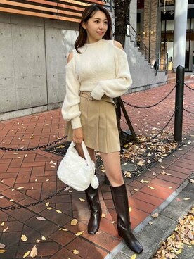 INGNI（イング）さん（レディース・161cm）の冬コーディネート