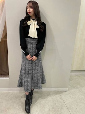 INGNI(イング)さん(レディース・159cm)の冬コーディネート