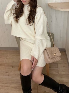 INGNI（イング）さん（レディース・150cm）の冬コーディネート