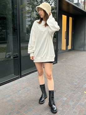 INGNI（イング）さん（レディース・161cm）の冬コーディネート