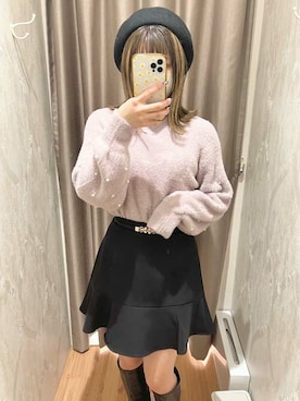 INGNI(イング)さん(レディース・160cm)の冬コーディネート