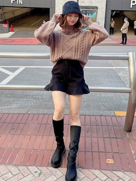 INGNI(イング)さん(レディース・167cm)の冬コーディネート