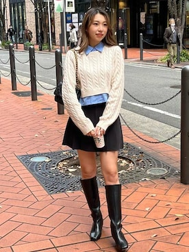 INGNI（イング）さん（レディース・161cm）の冬コーディネート