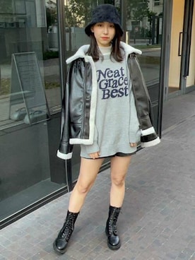 INGNI（イング）さん（レディース・161cm）の冬コーディネート