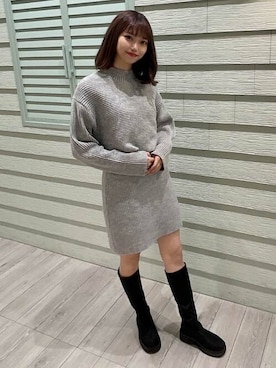 INGNI（イング）さん（レディース・167cm）の冬コーディネート