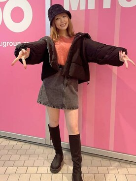 INGNI（イング）さん（レディース・161cm）の冬コーディネート