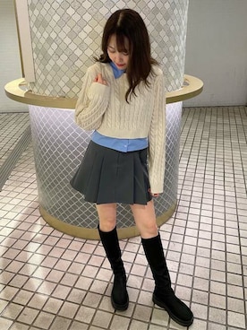 INGNI（イング）さん（レディース・161cm）の冬コーディネート