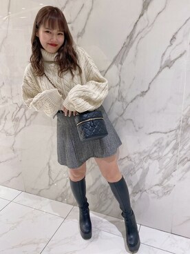 INGNI(イング)さん(レディース・153cm)の冬コーディネート