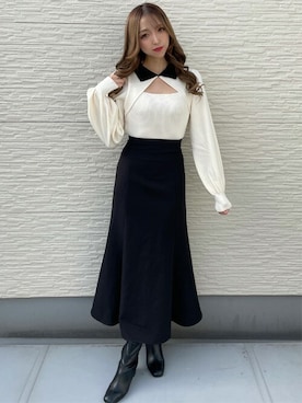 INGNI（イング）さん（レディース・159cm）の冬コーディネート