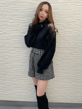 INGNI（イング）さん（レディース・159cm）の冬コーディネート