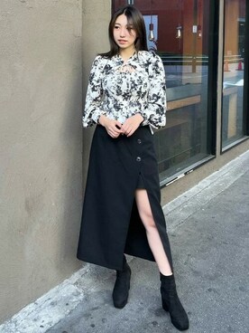 INGNI(イング)さん(レディース・161cm)の冬コーディネート