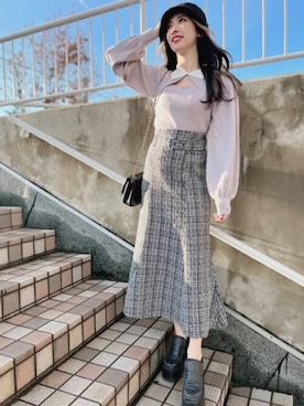 INGNI（イング）さん（レディース・163cm）の冬コーディネート