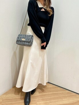 INGNI（イング）さん（レディース・153cm）の冬コーディネート