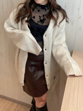 INGNI（イング）さん（レディース・150cm）の冬コーディネート