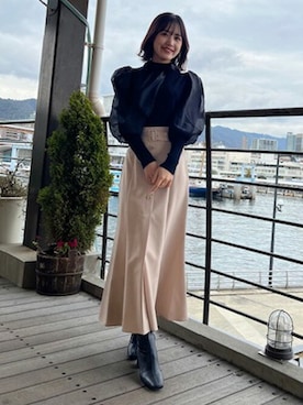 INGNI（イング）さん（レディース・164cm）の冬コーディネート