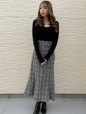 INGNI（イング）さん（レディース・159cm）の冬コーディネート