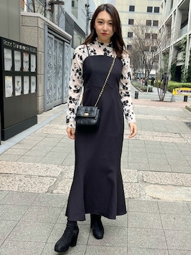 INGNI(イング)さん(レディース・161cm)の冬コーディネート