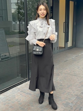 INGNI（イング）さん（レディース・161cm）の冬コーディネート