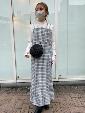 「ファッションの力を信じよう」｜「アイテム（その他トップス）」を使った、INGNI（イング）さん（レディース・150cm）の冬コーディネート