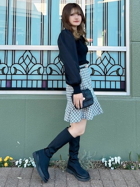 INGNI（イング）さん（レディース・154cm）の冬コーディネート