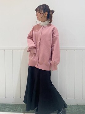 「ファッションの力を信じよう」｜「アイテム（その他トップス）」を使った、INGNI（イング）さん（レディース・148cm）の冬コーディネート