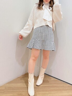 INGNI（イング）さん（レディース・154cm）の春コーディネート