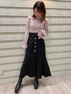 INGNI（イング）さん（レディース・161cm）の春コーディネート