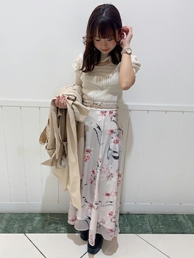 INGNI（イング）さん（レディース・148cm）の春コーディネート