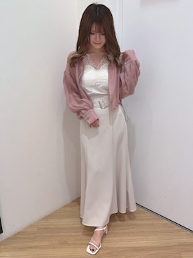 INGNI（イング）さん（レディース・154cm）の春コーディネート