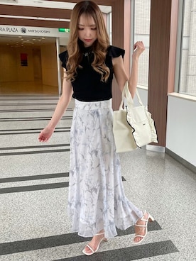 INGNI（イング）さん（レディース・159cm）の夏コーディネート