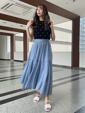 INGNI(イング)さん(レディース・159cm)の夏コーディネート