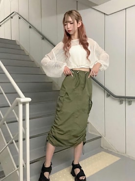 INGNI(イング)さん(レディース・171cm)の夏コーディネート