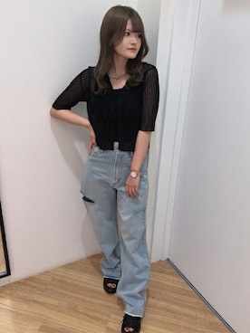 INGNI（イング）さん（レディース・154cm）の夏コーディネート