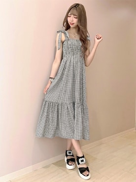 INGNI(イング)さん(レディース・171cm)の夏コーディネート