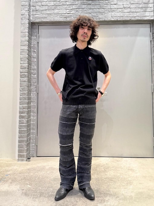 スクラッチフレアデニムパンツ(デニムパンツ)|HYSTERIC GLAMOUR スクラッチフレアデニムパンツ(デニムパンツ)|HYSTERIC GLAMOUR